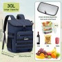 NEWHEY Mochila Térmica 30L Impermeable Almuerzo Gran Capacidad Mochila Nevera Isotermica Bolsa Picnic Duradera y Ligera para