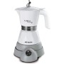 Ariete 1358-11 Cafetera eléctrica moka aroma, capacidad 4 tazas, 400W, base inalámbrica, negra