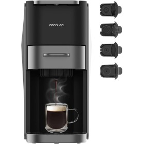 Cecotec Cafetera Cápsulas Express Compacta FreeStyle Compact Dark. 1200W, Bomba de 20 Bares, Compatible con Dolce Gusto,
