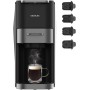 Cecotec Cafetera Cápsulas Express Compacta FreeStyle Compact Dark. 1200W, Bomba de 20 Bares, Compatible con Dolce Gusto,