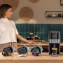 Cecotec Cafetera Cápsulas Express Compacta FreeStyle Compact Dark. 1200W, Bomba de 20 Bares, Compatible con Dolce Gusto,