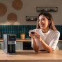 Cecotec Cafetera Cápsulas Express Compacta FreeStyle Compact Dark. 1200W, Bomba de 20 Bares, Compatible con Dolce Gusto,