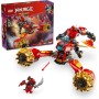 LEGO Ninjago Moto-Meca de la Tormenta de Kai Juguete de Construcción, Juego Ninja con Moto y 3 Minifiguras, Figura Articulada