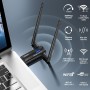 EDUP AX3000M - Adaptador WiFi USB 6E para PC, Adaptador de Red de Alto Alcance, Tribanda de 6 GHz / 5 GHz / 2,4 GHz WiFi para