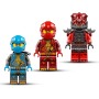 LEGO Ninjago Moto-Meca de la Tormenta de Kai Juguete de Construcción, Juego Ninja con Moto y 3 Minifiguras, Figura Articulada