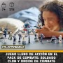 LEGO Star Wars Pack de Combate: Soldado Clon y Droide de Combate, Juguete Infantil, Moto Speeder de Juguete, Figura Tri-Droide y