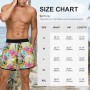 TMEOG Bañador Hombre Short de Playa Surf Secado Rapido Pantalones Cortos Cordon Bañadores Piscina Natacion Retro Traje de Baño