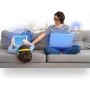 D-Link M32-2 Eagle Pro ai AX3200, Pack 2 Extensores Wi-Fi 6, 3200 MBps, Mesh Inteligente, Optimizador tráfico, Puertos Gigabit,
