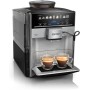 Siemens - Cafetera Superautomática, EQ6 plus s500, aromaDouble Shot, autoMilk Clean, ceramDrive, Display CoffeeSelect,