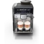 Siemens - Cafetera Superautomática, EQ6 plus s500, aromaDouble Shot, autoMilk Clean, ceramDrive, Display CoffeeSelect,
