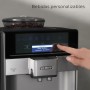Siemens - Cafetera Superautomática, EQ6 plus s500, aromaDouble Shot, autoMilk Clean, ceramDrive, Display CoffeeSelect,