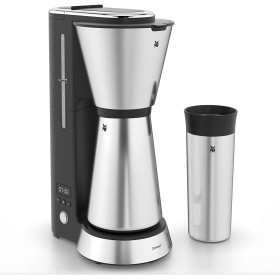WMF Kitchenminis - Cafetera Aroma de goteo con termo, cafetera de filtro para hasta 5 tazas de café, vaso térmico 350 ml,