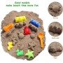 Toddmomy 27 Piezas de Arena de Playa Juguetes Cubo Herramientas de Arena Juego de Juguetes de Playa Moldes de Arena para Niños