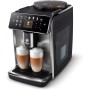 Saeco GranAroma Cafetera Superautomática - 16 Variedades de Café, Pantalla en Color Intuitiva, 6 Perfiles de Usuario, Molinillo