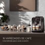 Saeco GranAroma Cafetera Superautomática - 16 Variedades de Café, Pantalla en Color Intuitiva, 6 Perfiles de Usuario, Molinillo