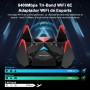 NEWFAST 3000Mbps Adaptador WiFi USB para PC, WiFi 6 Largo Alcance Dual Band 5GHz&2.4GHz Receptor WiFi USB, Compatible Windows