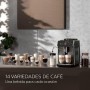 Saeco GranAroma Cafetera Superautomática - 16 Variedades de Café, Pantalla en Color Intuitiva, 6 Perfiles de Usuario, Molinillo