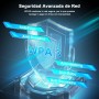 NEWFAST 3000Mbps Adaptador WiFi USB para PC, WiFi 6 Largo Alcance Dual Band 5GHz&2.4GHz Receptor WiFi USB, Compatible Windows