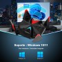 NEWFAST 3000Mbps Adaptador WiFi USB para PC, WiFi 6 Largo Alcance Dual Band 5GHz&2.4GHz Receptor WiFi USB, Compatible Windows