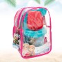 ColorBaby 48217 - Disney Mickey Mouse Set Cubo de Playa Infantil con Mochila, Pala, rastrillo, regadera y Accesorios, Juguetes
