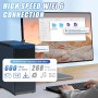 USB WiFi 6 Receptor Pc Ax900, Tarjeta WiFi USB Doble Banda 5ghz/2.4ghz, Adaptador 2.0 para Pc Disponible Tanto para Windows