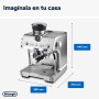 De'Longhi La Specialista Arte EC9155.W, Cafetera Expresso Manual, Tecnología de Molido con Sensor y 8 Ajustes, Control Activo de