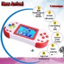 ZHISHAN Consola de Juegos Portátil para Niños con Construido en 220 Classic Video Juegos Sistema 3.0" LCD Cumpleaños (Azul
