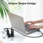 WAVLINK - Llave WiFi 6 potente AX1800, adaptador de red inalámbrica con 2,4 GHz, 5 GHz, controlador integrado, antenas 4 x 3dBi,