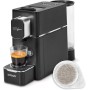 Polti Coffea S15B, Cafetera Espresso, Compatible con cápsulas E.S.E. de 44 mm, Depósito de 0,85L, Color Negro