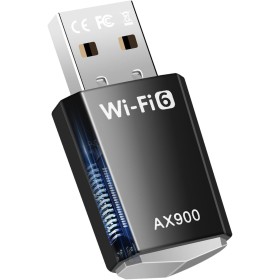 RUIZHI AX900Mbs - Memoria WiFi para PC, 6 unidades (5,8 GHz / 2,4 GHz), adaptador WiFi gratuito para PC, escritorio, portátil,