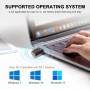 RUIZHI AX900Mbs - Memoria WiFi para PC, 6 unidades (5,8 GHz / 2,4 GHz), adaptador WiFi gratuito para PC, escritorio, portátil,