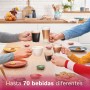 Bosch - Cafetera Tassimo Happy Friendly, Hasta 70 bebidas, OneTouch, INTELLIBREW™, Rojo, TAS103E