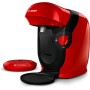 Bosch - Cafetera Tassimo Happy Friendly, Hasta 70 bebidas, OneTouch, INTELLIBREW™, Rojo, TAS103E
