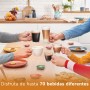 Bosch - Cafetera Tassimo Happy Friendly, Hasta 70 bebidas, OneTouch, INTELLIBREW™, Rojo, TAS103E