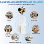 Repetidor WiFi Potente, Amplificador Señal WiFi, WiFi Extender con 6 Antenas, 2 Puertos LAN, Modos (Repetidor, Router, Ap),