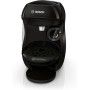 Bosch - Cafetera Tassimo Happy Friendly, Hasta 70 bebidas, OneTouch, INTELLIBREW™, Rojo, TAS103E
