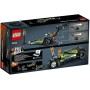 LEGO 42103 Technic Dragster Convertible 2 en 1, Coche de Juguete para Construir para Niños +7 años