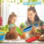 LNCOJOLM Pala de arena de 20 cm, para la playa, juguetes de jardín, herramientas de jardín, caja de arena, mango de madera, pala