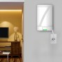 ZahoTse Soporte de pared para sistema WiFi Eero 6+ Home, soporte de pared simple y resistente para sistema Wi-Fi 6 de malla de
