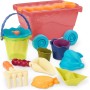 B. Toys – Carrito y Juguetes de Playa – 10 Juguetes para la Arena – Juego de Playa – Juguetes de Verano para niños – 18 Meses +
