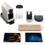 Nespresso De'Longhi Citiz EN167.W - Cafetera monodosis de cápsulas Nespresso, compacta, 19 bares, apagado automático, color