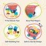 B. Toys – Carrito y Juguetes de Playa – 10 Juguetes para la Arena – Juego de Playa – Juguetes de Verano para niños – 18 Meses +