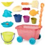 B. Toys – Carrito y Juguetes de Playa – 10 Juguetes para la Arena – Juego de Playa – Juguetes de Verano para niños – 18 Meses +