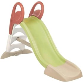 Smoby Life Tobogán Infantil KS – Superficie de Deslizamiento 150 cm – Conexión para Cascada de Agua – Escalera Antideslizante –