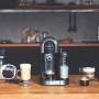 Cecotec Cafetera Semiautomática Power Instant-ccino 20 Chic Serie Bianca. 1470 W, Para Café molido y en cápsulas, 20 Bares,