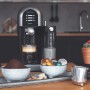 Cecotec Cafetera Semiautomática Power Instant-ccino 20 Chic Serie Bianca. 1470 W, Para Café molido y en cápsulas, 20 Bares,