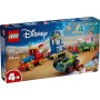 LEGO | Disney y Pixar Tren de Celebración de Toy Story y Coche RC de Juguete con Minifiguras de Woody, Buzz Lightyear, Jessie y