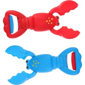 COMNESTBI 2 Uds., Palas De Plástico para Arena, Garra De Langosta, Juguete De Caja De Arena, Excavadora De Playa De Plástico
