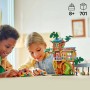 LEGO Friends Quedada en la Casa del Árbol de la Amistad de Juguete - 2 Figuras de Animales, 4 Mini Muñecos, Jardín y Accesorios