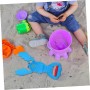 COMNESTBI 2 Uds., Palas De Plástico para Arena, Garra De Langosta, Juguete De Caja De Arena, Excavadora De Playa De Plástico
